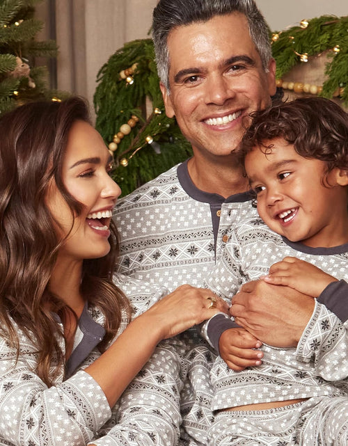 Load image into Gallery viewer, Organic Cotton Holiday Family Jammies Pajamas
