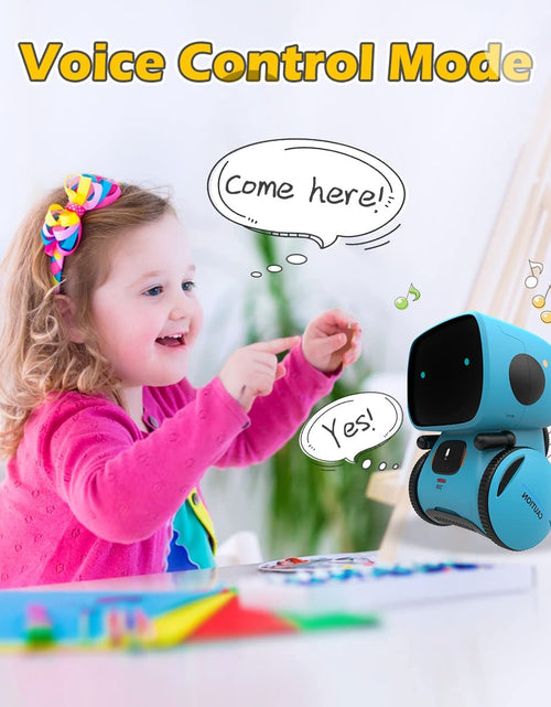 Load image into Gallery viewer, Robots for Kids, Interactive Smart Robotic with Touch Sensor, Voice Control, Speech Recognition, Singing, Dancing, Repeating and Recording, Robot Toy for 3 4 5 6 7 8 Year Old Boys Girls
