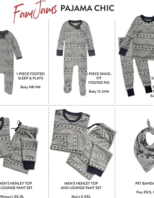 Load image into Gallery viewer, Organic Cotton Holiday Family Jammies Pajamas
