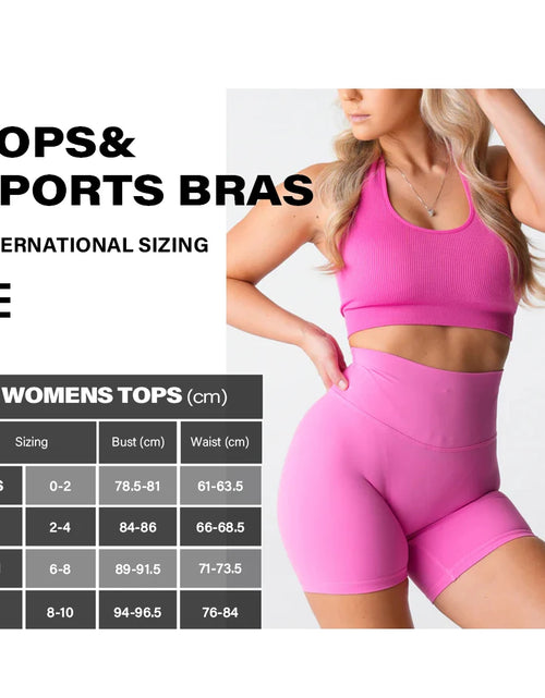 Load image into Gallery viewer, Limitless Ribbed Seamless Halter Bra Spandex Woman Fitness Elastic Breathable Breast Enhancement Leisure Sports Underwear
