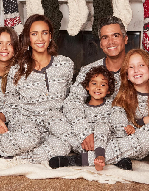 Load image into Gallery viewer, Organic Cotton Holiday Family Jammies Pajamas
