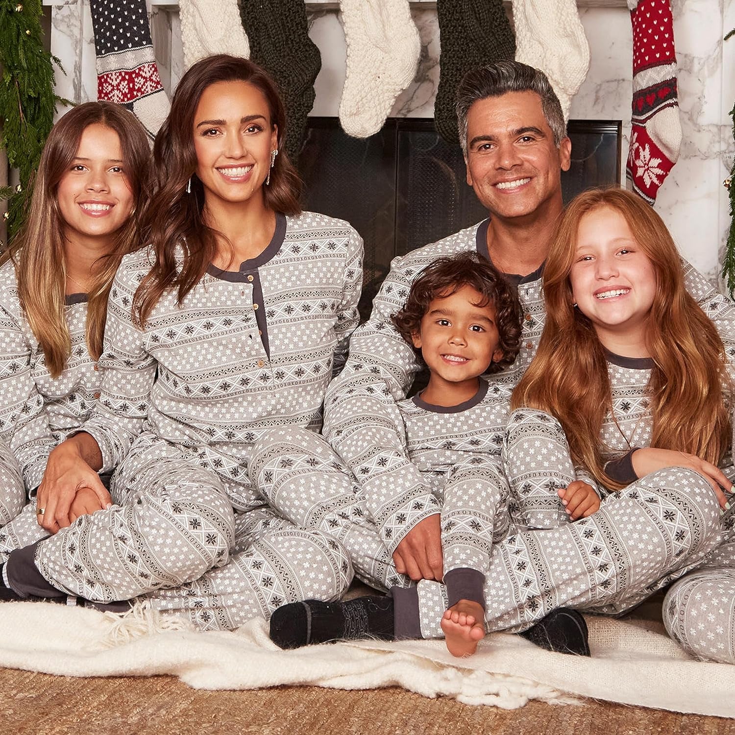 Organic Cotton Holiday Family Jammies Pajamas