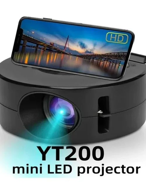 Load image into Gallery viewer, YT200 Smart Projector Auto Focus Android LED HD Projetor Supports Decoding 1080P Videos Home Cinema Outdoor Portable
