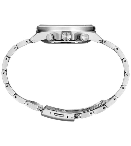 Men'S Chronograph Essentials Stainless Steel Bracelet Watch 41Mm