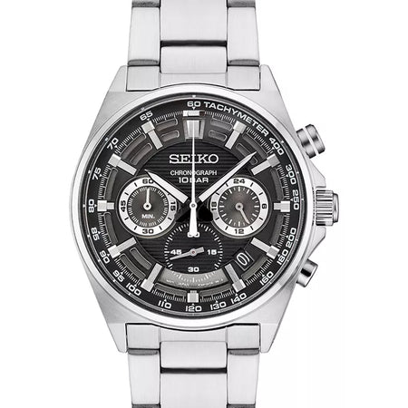 Men'S Chronograph Essentials Stainless Steel Bracelet Watch 41Mm