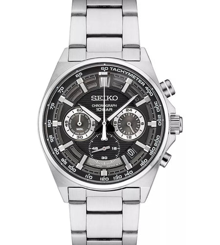 Men'S Chronograph Essentials Stainless Steel Bracelet Watch 41Mm