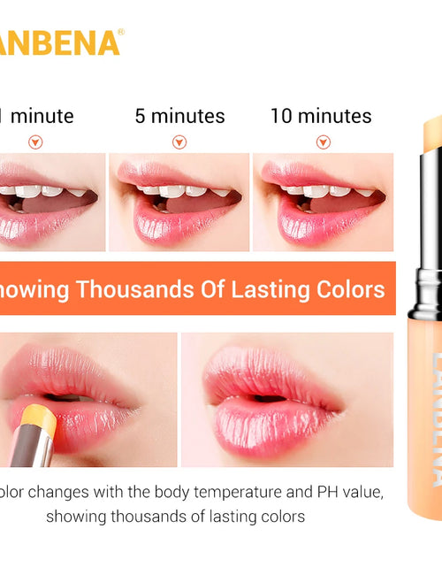 Load image into Gallery viewer, Chameleon Lip Balm Hyaluronic Acid Rose Moisturizing Natural Nourishing Smoothing Lip Lines Long-Lasting Lip Care
