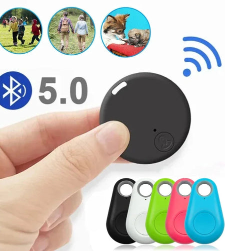 Mini Mobile Bluetooth 5.0 Tracker Anti-Lost Device round Anti-Lost Device Pet Kids Bag Wallet Tracking Smart Finder Locator ﻿