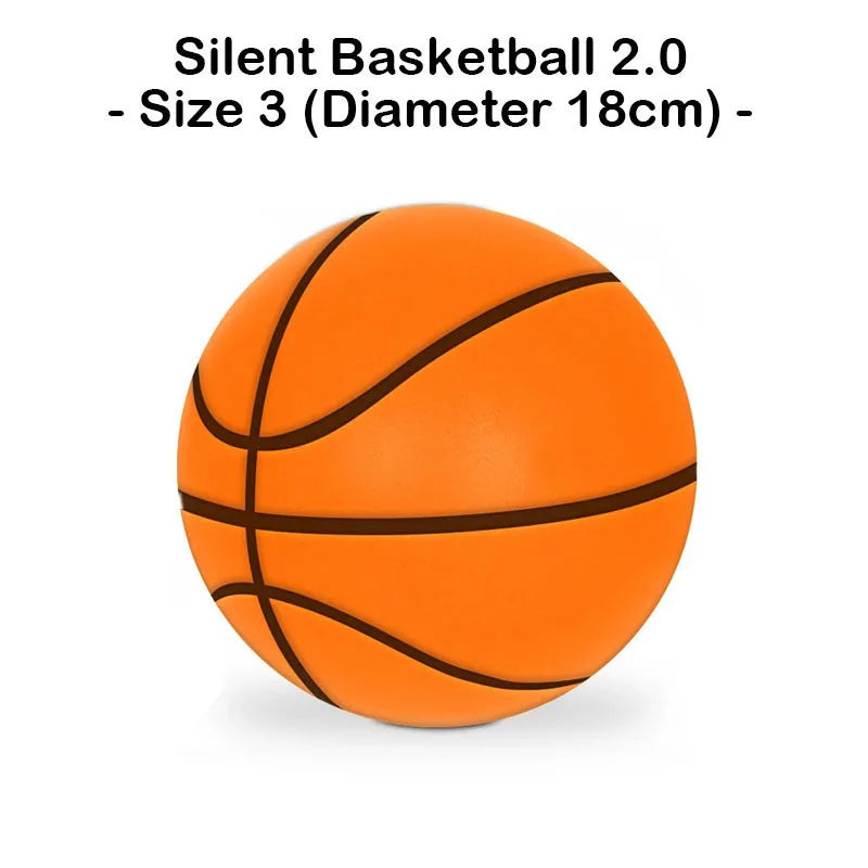 Silent Basketball Size 3/5/7 Indoor Dribble Quietly Foam Basketball Soft Ball Mute Bouncing Ball Airless Basket Ball Sports Toy