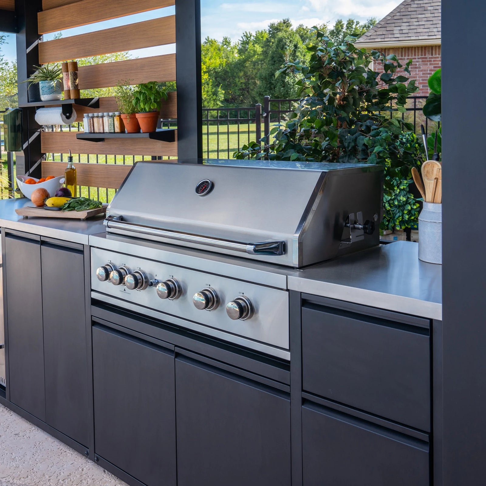 Fusion Flame Outdoor Kitchen