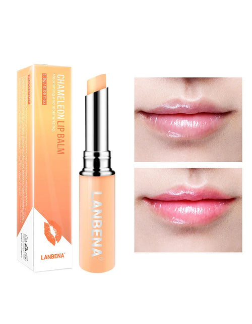 Load image into Gallery viewer, Chameleon Lip Balm Hyaluronic Acid Rose Moisturizing Natural Nourishing Smoothing Lip Lines Long-Lasting Lip Care
