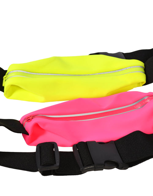 Load image into Gallery viewer, Sport Belt, Colorful Fitness Running Waterproof Waist, Adjustable Belt, Adults, Neon Green
