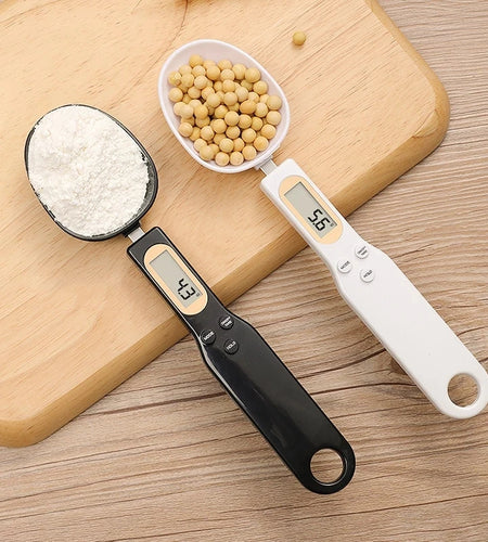 Portable Digital LCD Measuring Spoons Coffee Sugar Gram Scale Spoon Measuring Cup Electronic Kitchen Scales Baking Accessories
